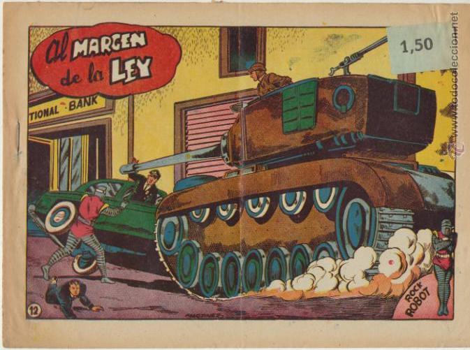 Tebeos: Rock Robot n&ordm; 12. Marco 1957. - Foto 1