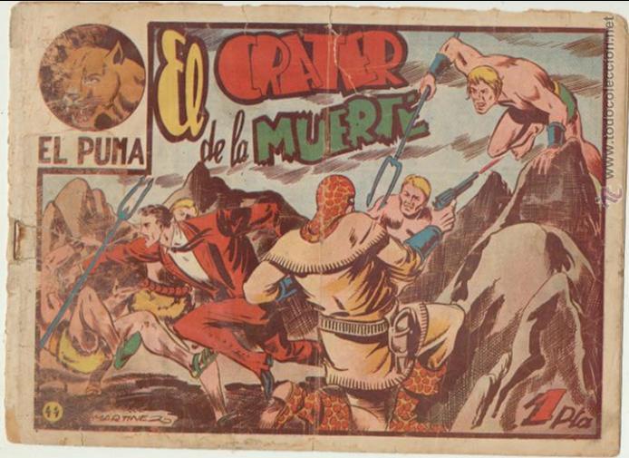 Tebeos: El Puma 1&ordf;  n&ordm;  44. Marco 1952. - Foto 1