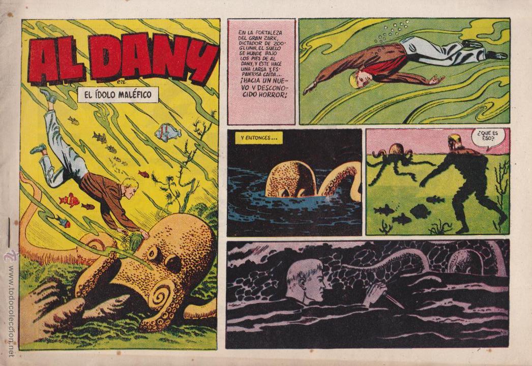 Tebeos: COMIC COLECCION AL DANNY  EL IDOLO MALEFICO - Foto 1