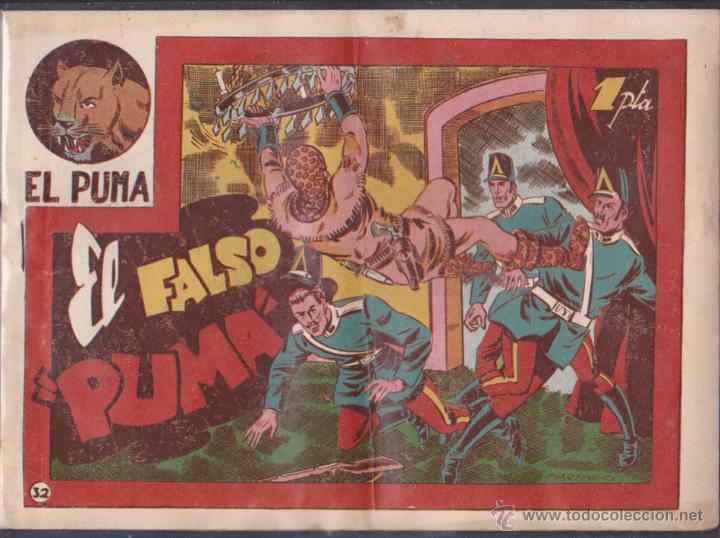 Tebeos: EL PUMA 1&ordf; SERIE N&ordm; 32 - Foto 1