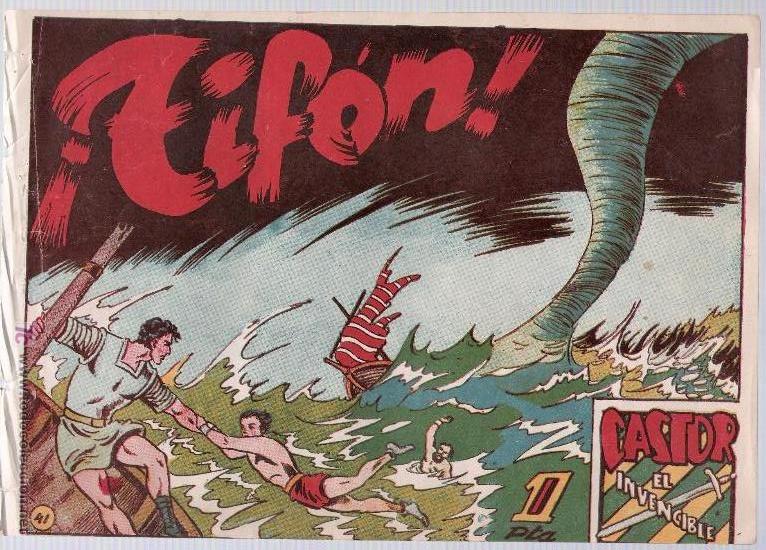 CASTOR EL INVENCIBLE Nº 41 EDITORIAL MARCO 1951. (Tebeos y Comics - Marco - Castor el Invencible)