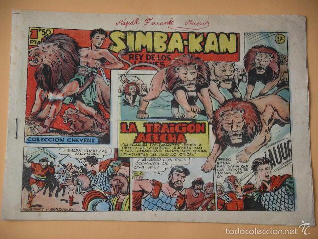 Tebeos: Simba-kan n&ordm; 17, ed. Marco, original - Foto 1