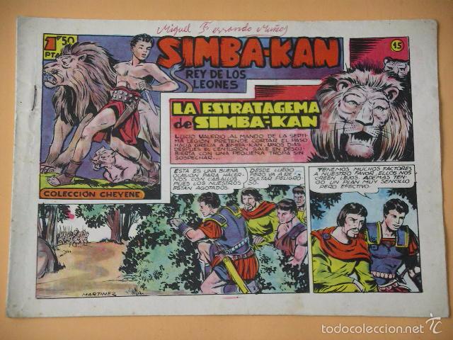 Tebeos: Simba-kan n&ordm; 15, ed. Marco, original - Foto 1