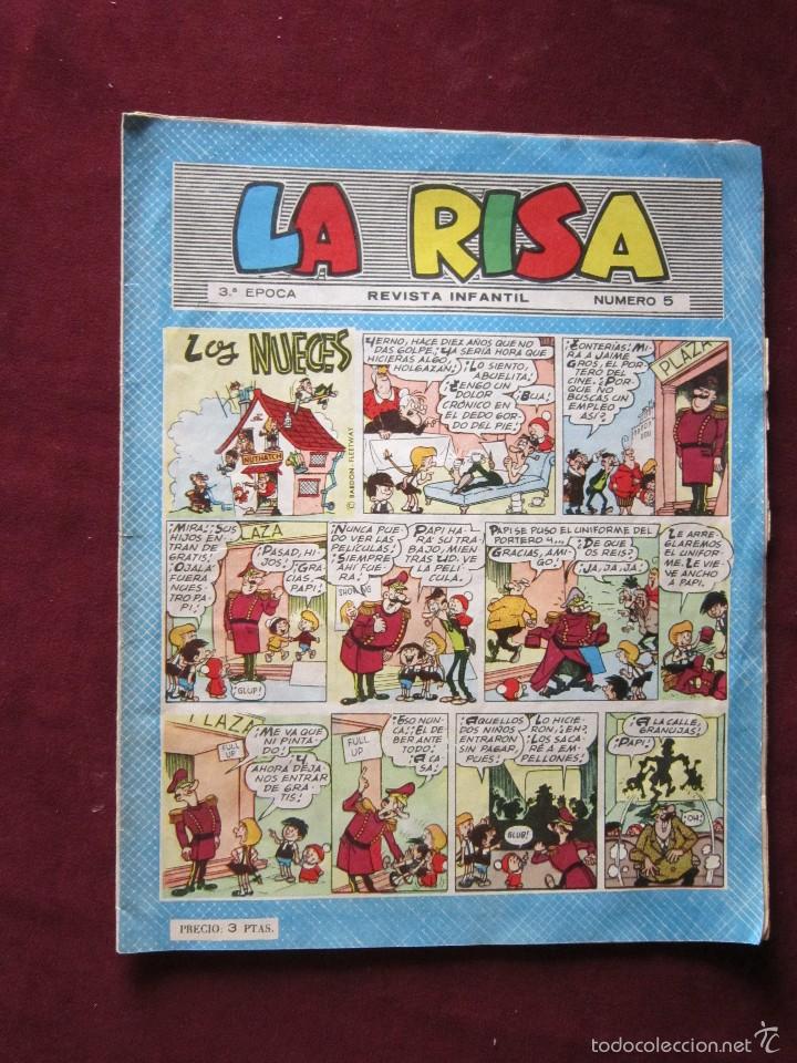 Tebeos: La Risa N&ordm; 5. 3&ordf; &Eacute;poca. Editorial marco, 1958 tebeni - Foto 1