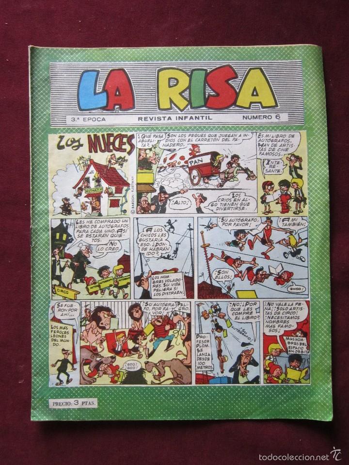 Tebeos: La Risa N&ordm; 6. 3&ordf; &Eacute;poca. Editorial marco, 1958 tebeni - Foto 1