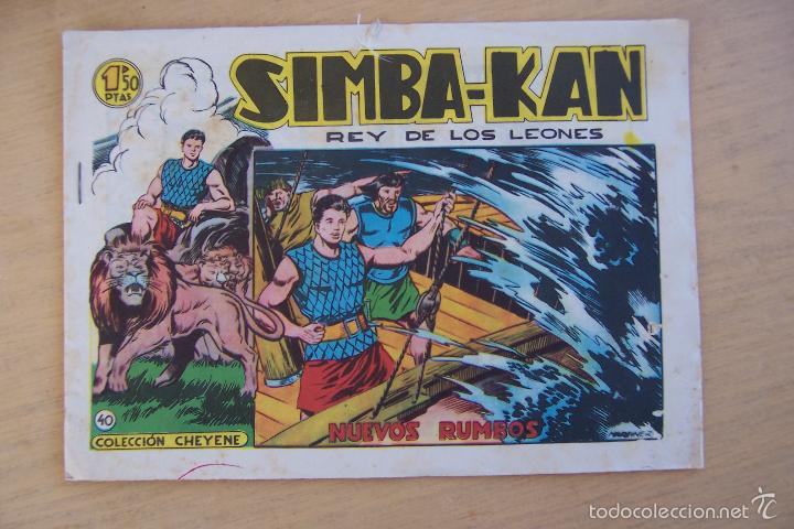 Tebeos: marco simba-kan n&ordm; 8 - 40  y 57 serie cheyene - Foto 3
