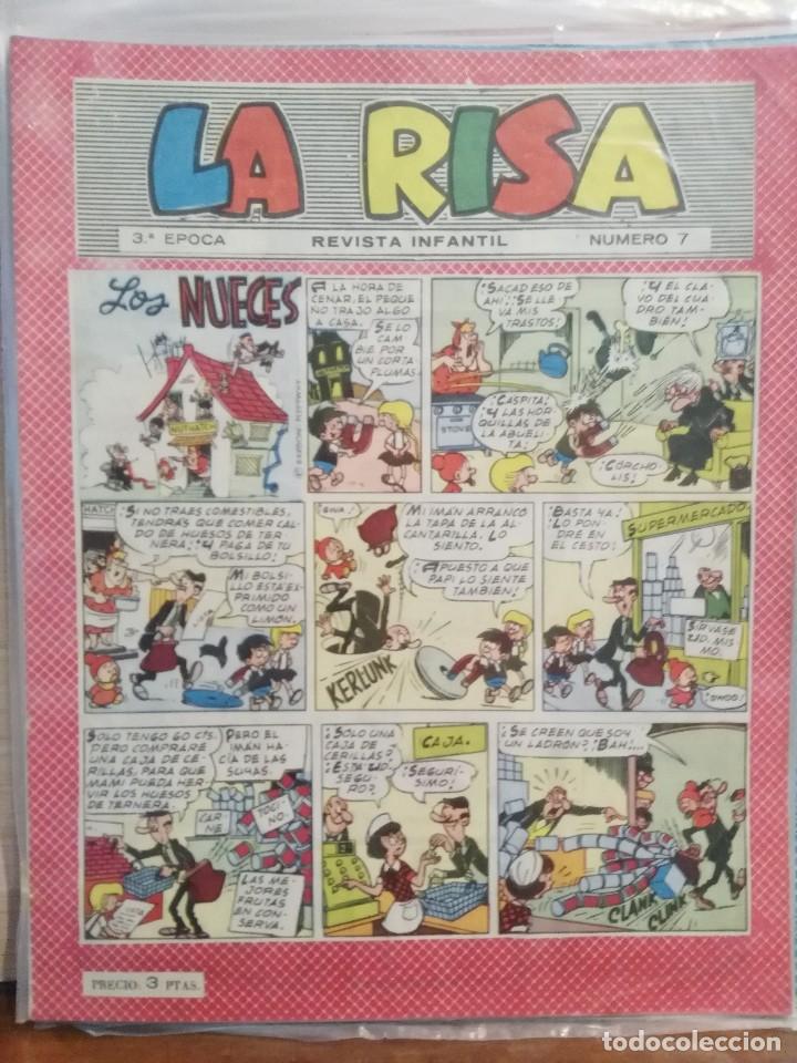 Tebeos: La Risa - 3&ordf; &Eacute;poca, n&ordm; 7 - Revista Infantil - Foto 1