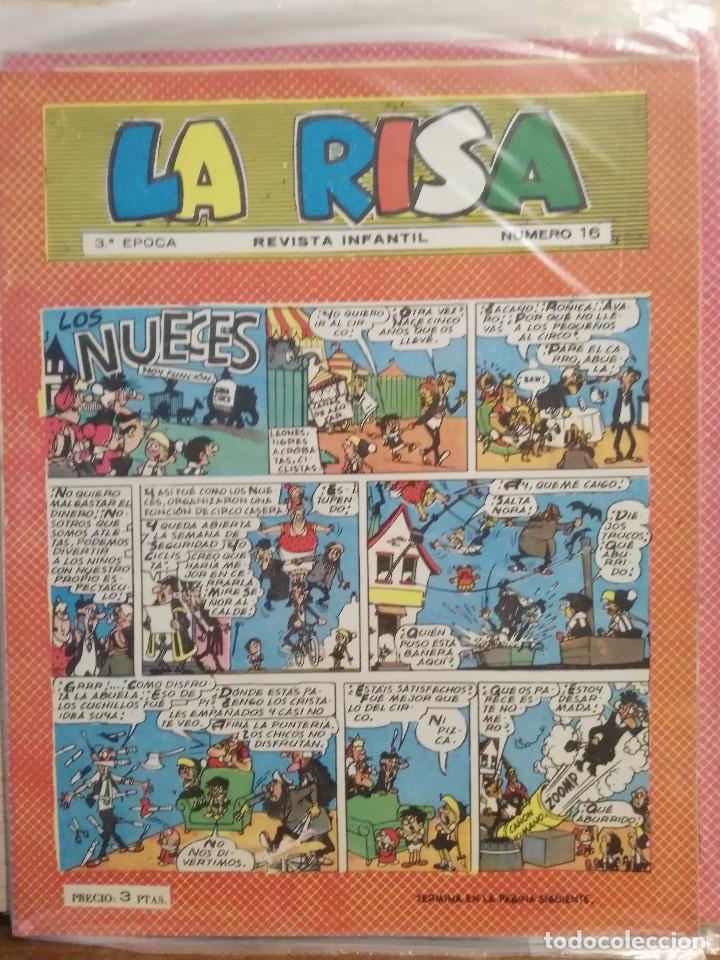 Tebeos: La Risa - 3&ordf; &Eacute;poca, n&ordm; 16 - Revista Infantil - Foto 1