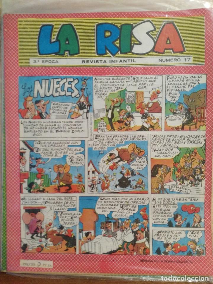 Tebeos: La Risa - 3&ordf; &Eacute;poca, n&ordm; 17 - Revista Infantil - Foto 1