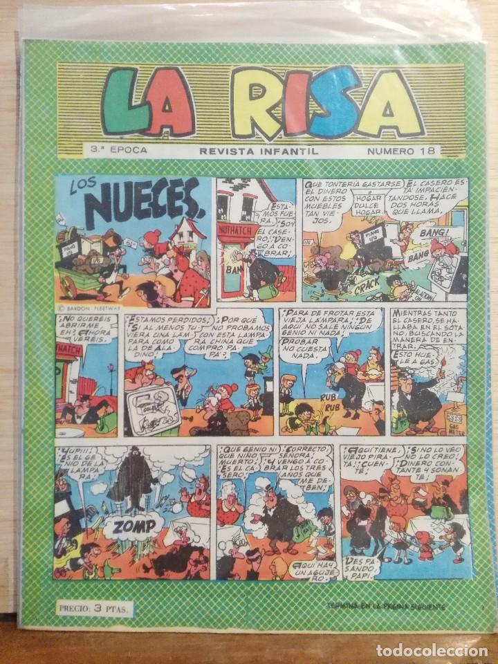 Tebeos: La Risa - 3&ordf; &Eacute;poca, n&ordm; 18 - Revista Infantil - Foto 1