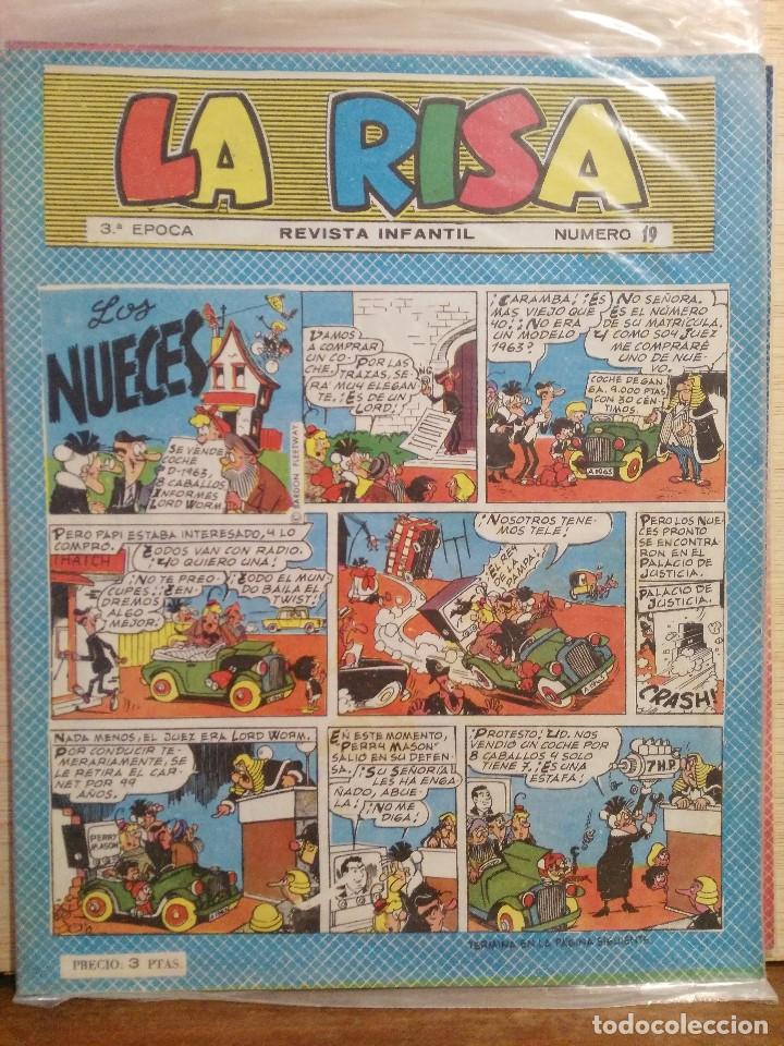 Tebeos: La Risa - 3&ordf; &Eacute;poca, n&ordm; 19 - Revista Infantil - Foto 1