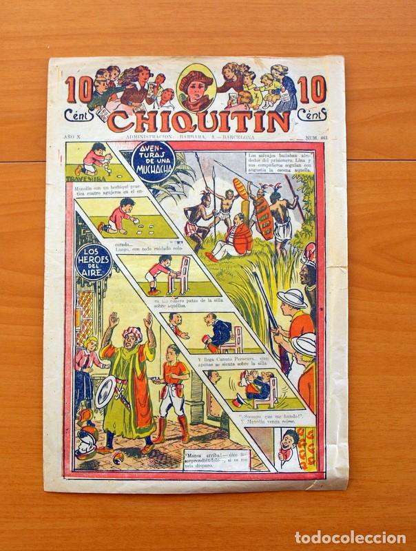 Tebeos: Chiquitin, n&ordm; 461 - Editorial Marco 1925 - Foto 1
