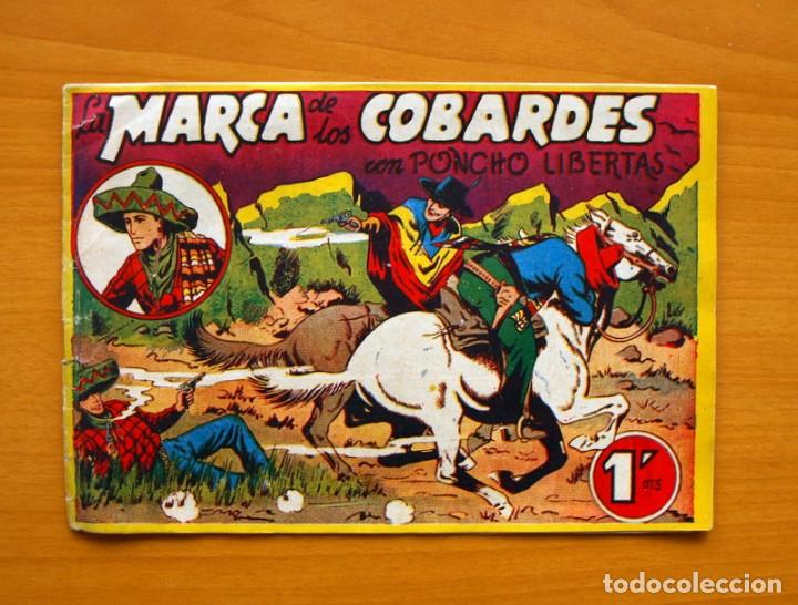 Tebeos: Poncho Libertas, n&ordm; 2 Marca de cobardes - Editorial Marco - Foto 1