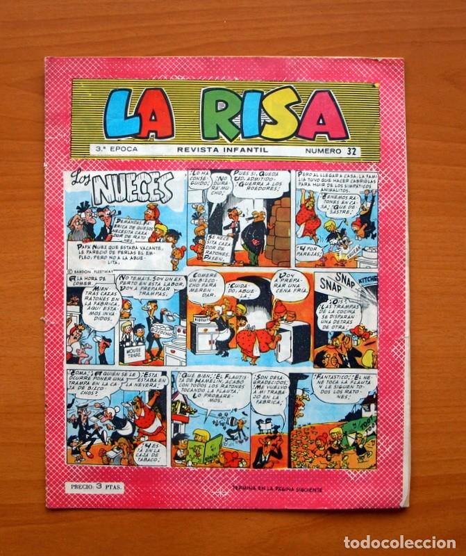 Tebeos: La risa 3&ordf; &Eacute;poca - n&ordm; 32 Los nueces - Editorial Marco 1965 - Foto 1