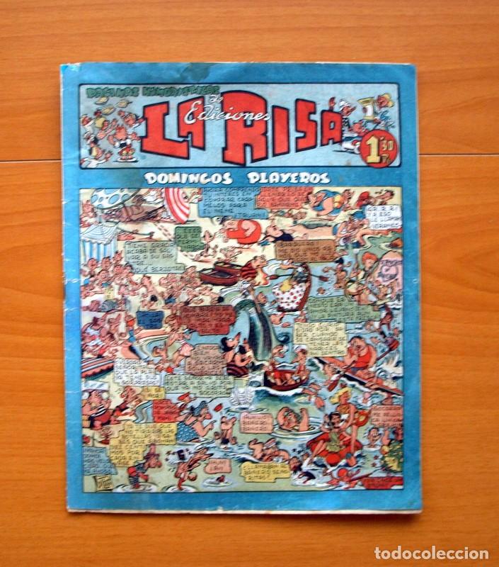 Tebeos: La risa 2&ordf; &Eacute;poca - n&ordm; 15 Domingos playeros - Editorial Marco 1952 - Foto 1
