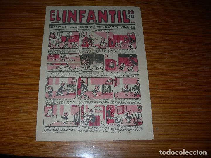 Tebeos: EL INFANTIL N&ordm; 50   EDITA MARCO - Foto 1