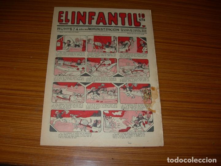 Tebeos: EL INFANTIL N&ordm; 574  EDITA MARCO - Foto 1