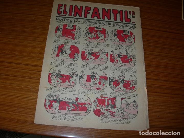 Tebeos: EL INFANTIL N&ordm; 500  EDITA MARCO - Foto 1