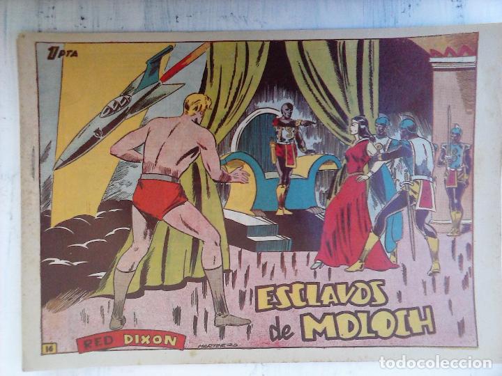 Tebeos: RED DIXON 1ª serie ORIGINAL 1954 EDI. MARCOS 1 AL 70 completa - MARTÍNEZ DIBUJOS, ver portadas - Foto 79 - 103975539