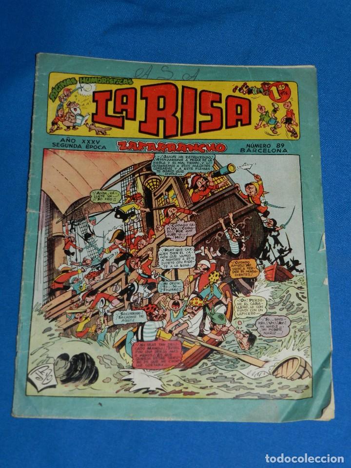 Tebeos: (M1) LA RISA A&Ntilde;O XXXV NUM 89 , EDT MARCO , CON ROTURITAS - Foto 1