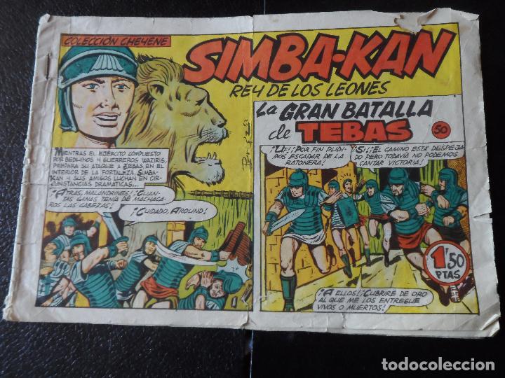 Tebeos: SIMBA KAN N&ordm; 50 EDITORIAL MARCO ORIGINAL - Foto 1