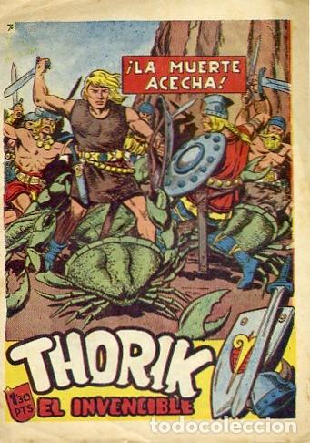 Tebeos: COMIC ORIGINAL EDITORIAL MARCO THORIK EL INVENCIBLE N&ordm; 7 - Foto 1