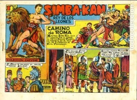 Tebeos: COMIC ORIGINAL EDITORIAL MARCO SIMBA-KAN N&ordm; 4 - Foto 1