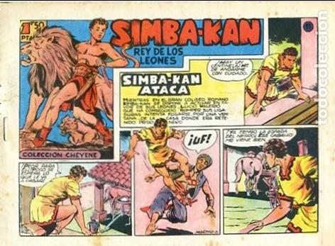 Tebeos: COMIC ORIGINAL EDITORIAL MARCO SIMBA-KAN N&ordm; 11 - Foto 1