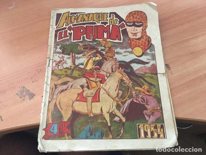 Tebeos: EL PUMA ALMANAQUE 1954 . CON DIORAMA CENTRAL (ED. MARCO) (COM3) - Foto 1