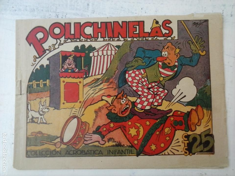 Tebeos: COLECCI&Oacute;N ACROB&Aacute;TICA INFANTIL - POLICHINELAS - ORIGINAL EDI. MARCO - Foto 1