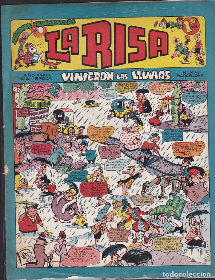 Tebeos: COMIC LA RISA 2&ordf; EPOCA N&ordm; 47 - Foto 1
