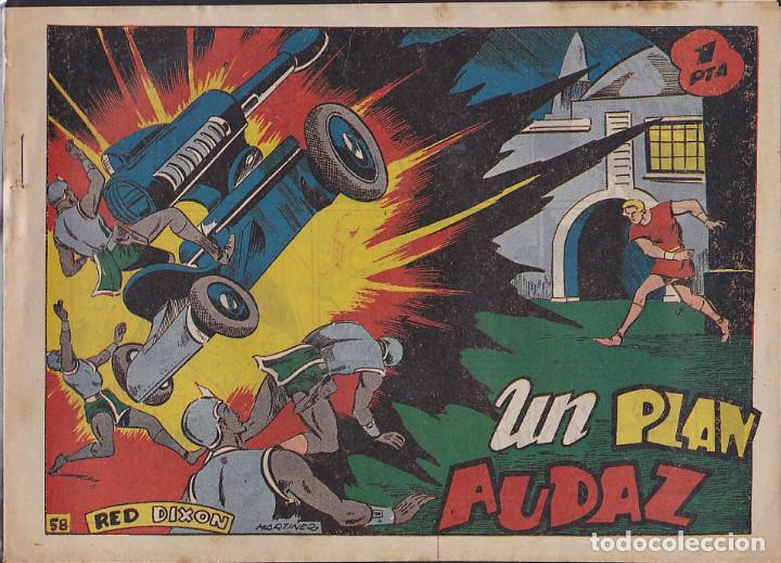 Tebeos: COMIC COLECCION RED DIXON 1&ordf; SERIE N&ordm; 58 - Foto 1