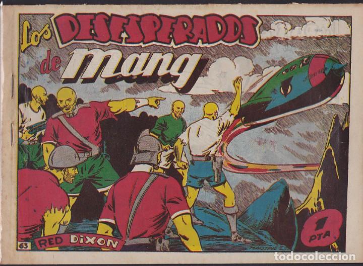 Tebeos: COMIC COLECCION RED DIXON 1&ordf; SERIE N&ordm; 63 - Foto 1