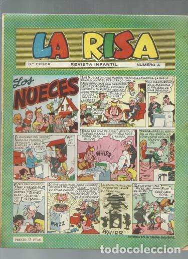 Tebeos: La risa n&uacute;mero 4, tercera epoca, 1964, Marco, buen estado - Foto 1
