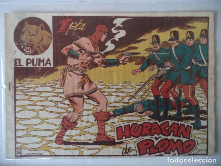 Tebeos: EL PUMA 1&ordf; SERIE N&ordm;53 MARCO ORIGINAL - Foto 1