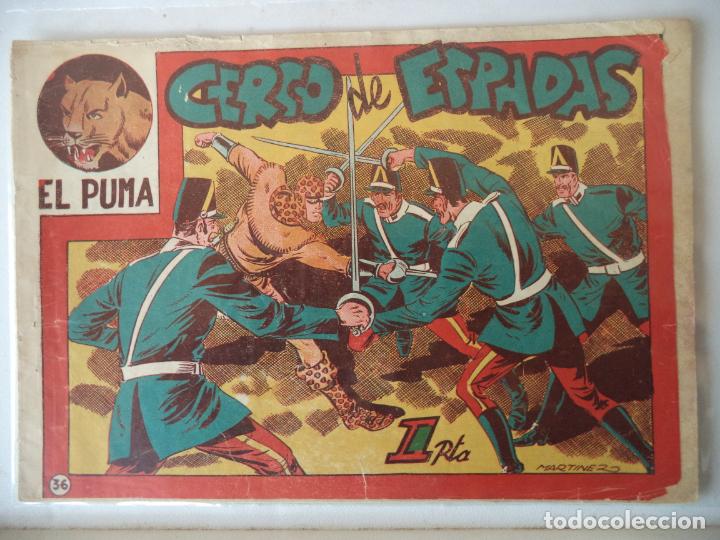 Tebeos: EL PUMA 1&ordf; SERIE N&ordm; 36 ORIGINAL - Foto 1