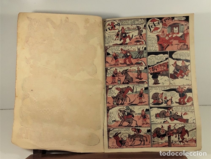Tebeos: ALMANAQUE 1945. EDITORIAL MARCO. BARCELONA. - Foto 3