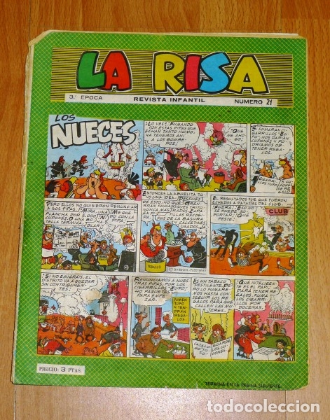 Tebeos: LA RISA : Revista infantil. 3&ordf; &Eacute;poca ; N&uacute;m. 21 - Foto 1