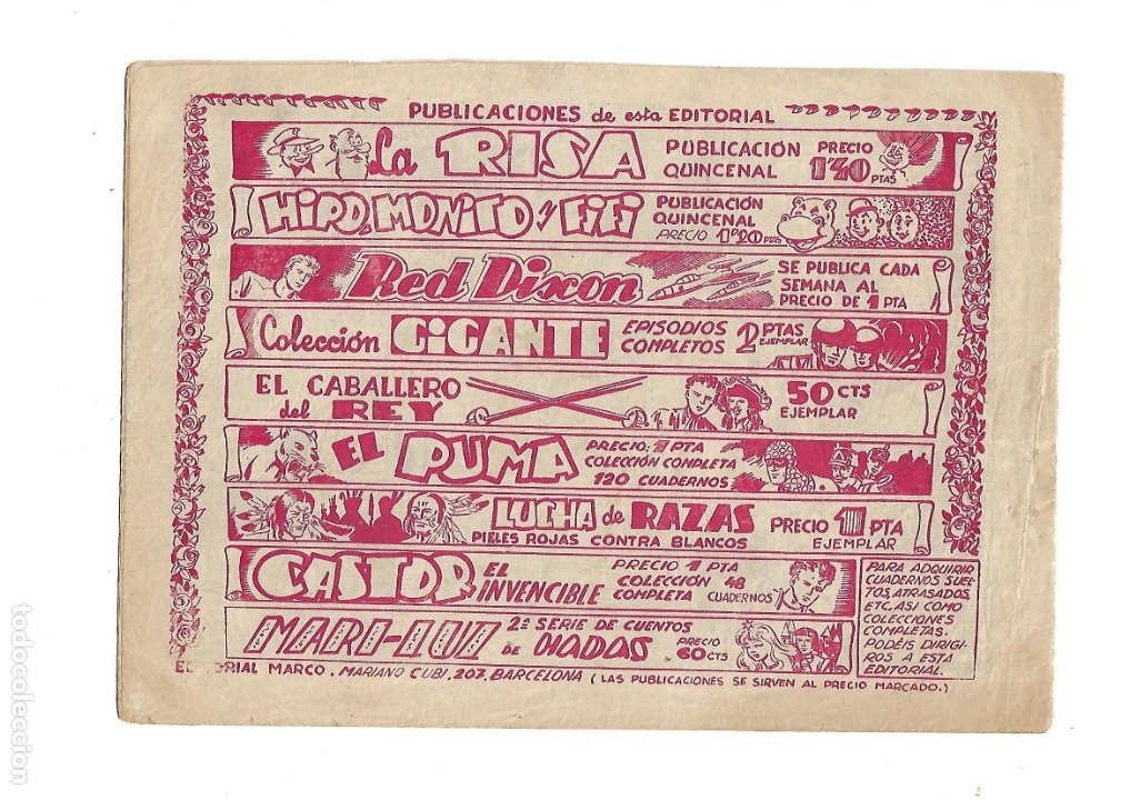 Tebeos: Red Dixon Segunda Serie Año 1955 Colección Completa 96 Tebeos Originales nuevos Dibujante Martinez - Foto 17 - 214717502