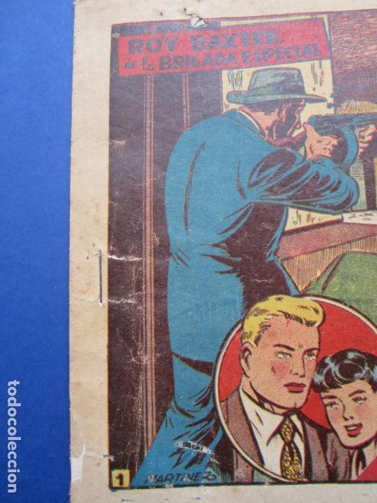 Tebeos: roy baxter n&ordm; 1 editorial marco 1957 - Foto 2