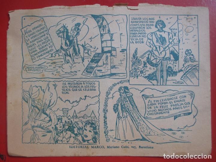 Tebeos: TEBEO LAS RIQUEZAS DE ROSABEL ED. MARCO 4 HOJAS - Foto 2