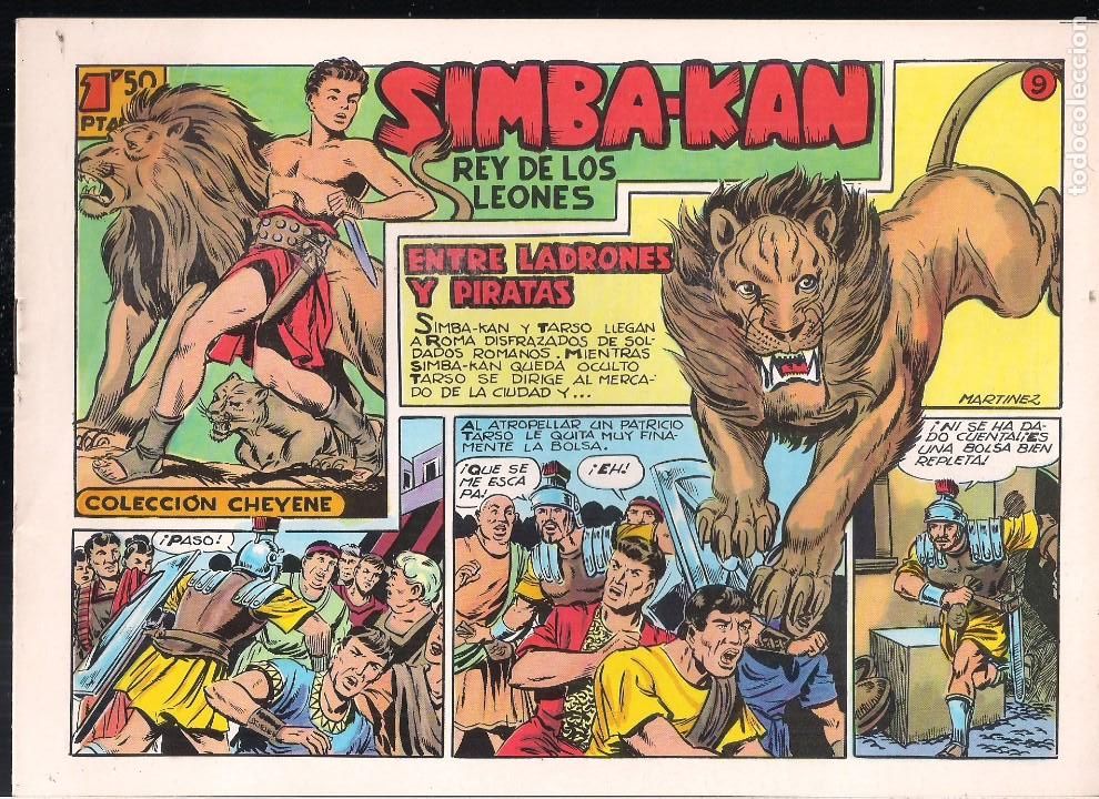 Tebeos: SIMBA-KAN, REY DE LOS LEONES FACSIMIL N&ordm; 9 - Foto 1
