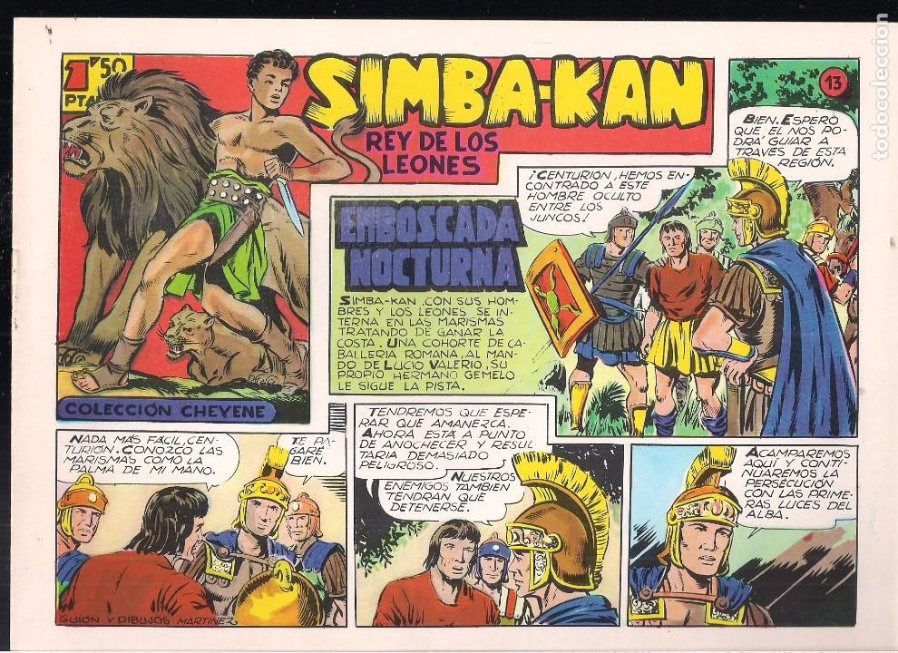 Tebeos: SIMBA-KAN, REY DE LOS LEONES FACSIMIL N&ordm; 13 - Foto 1