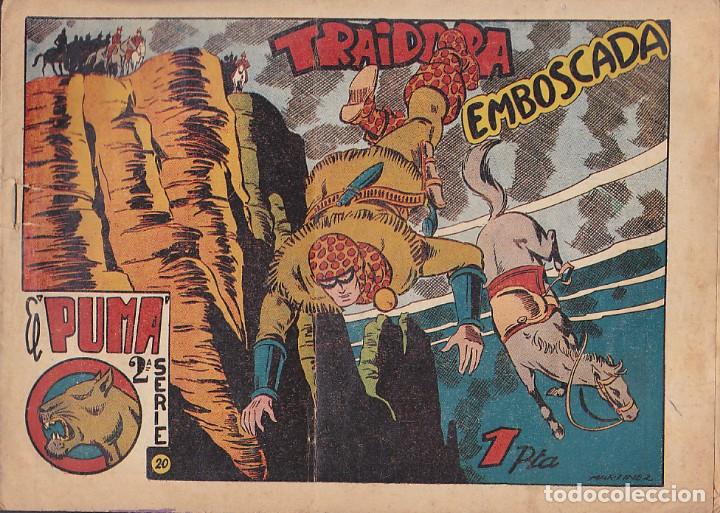 Tebeos: COMIC COLECCION EL PUMA 2&ordf; SERIE N&ordm; 20 - Foto 1