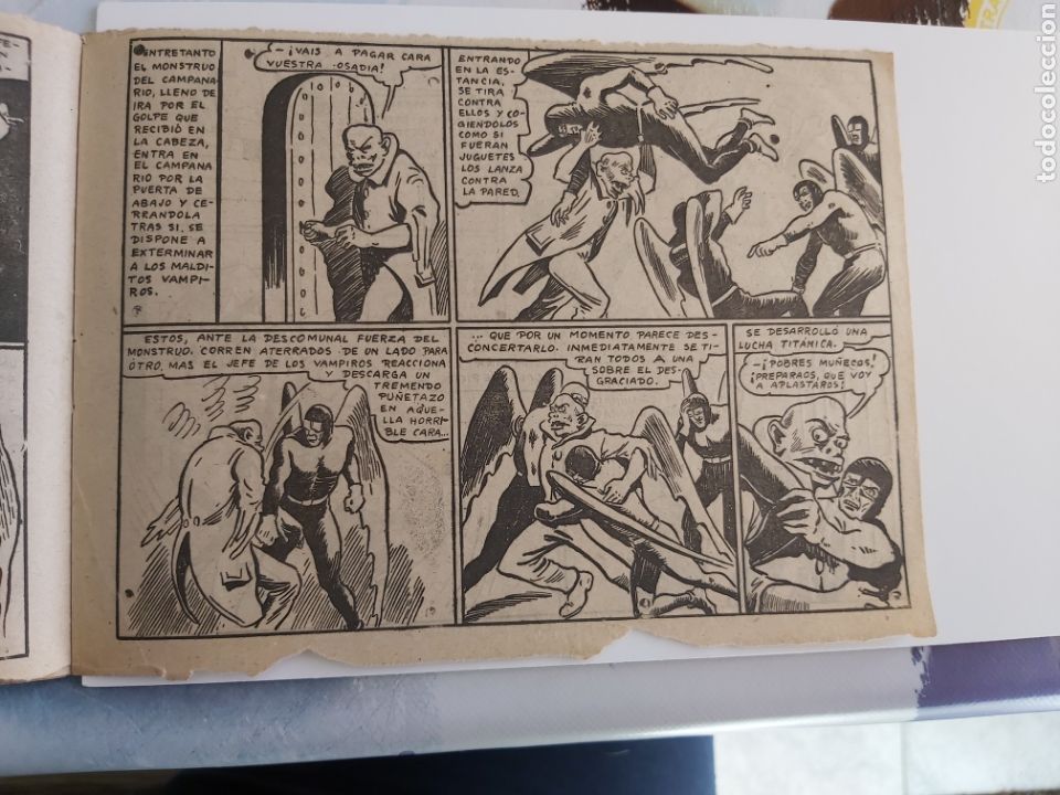 Tebeos: Vampiros del aire 6 El monstruo del campanario original - Foto 4