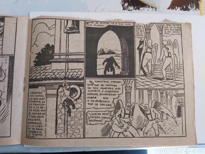 Tebeos: Vampiros del aire 6 El monstruo del campanario original - Foto 5