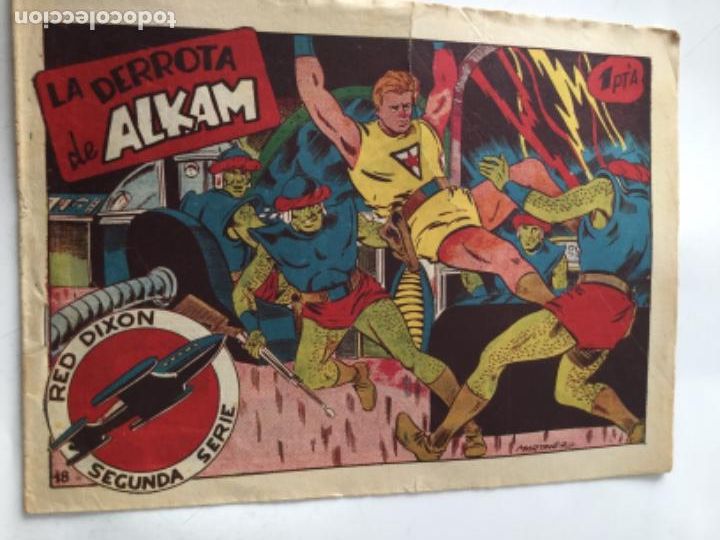 Tebeos: Red dixon- segunda serie- la derrota de alkam - Foto 1