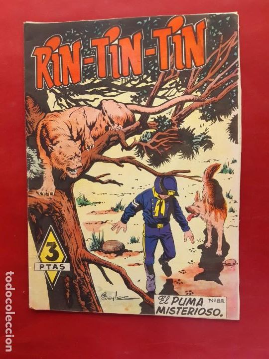 Tebeos: RIN-TIN-TIN N&ordm; 88 EDITORIAL MARCO EXCELENTE ESTADO - Foto 1