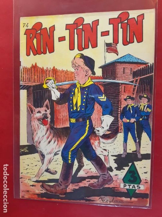 Tebeos: RIN-TIN-TIN N&ordm; 74 EDITORIAL MARCO EXCELENTE ESTADO - Foto 1