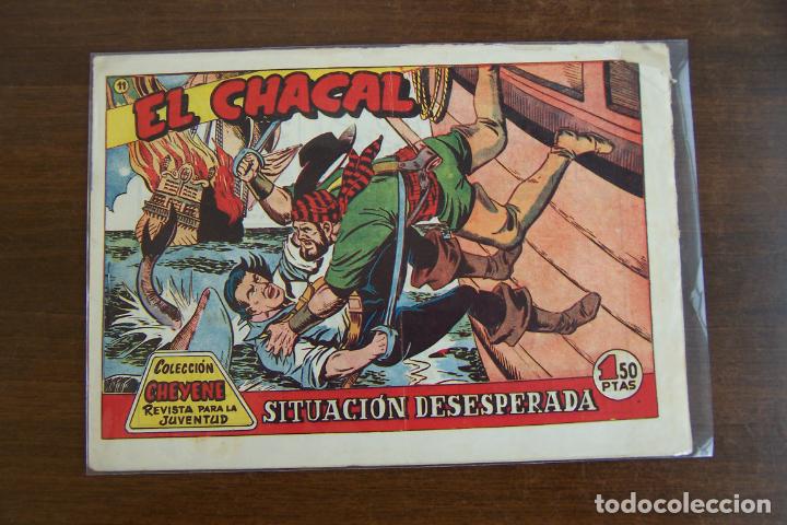 Tebeos: marco el chacal n&ordm; 2 -4 y n&ordm; 11 serie cheyene - Foto 2